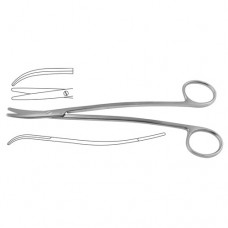 Metzenbaum-Fino Delicate Dissecting Scissor Curved - S Shaped Stainless Steel, 18 cm - 7"